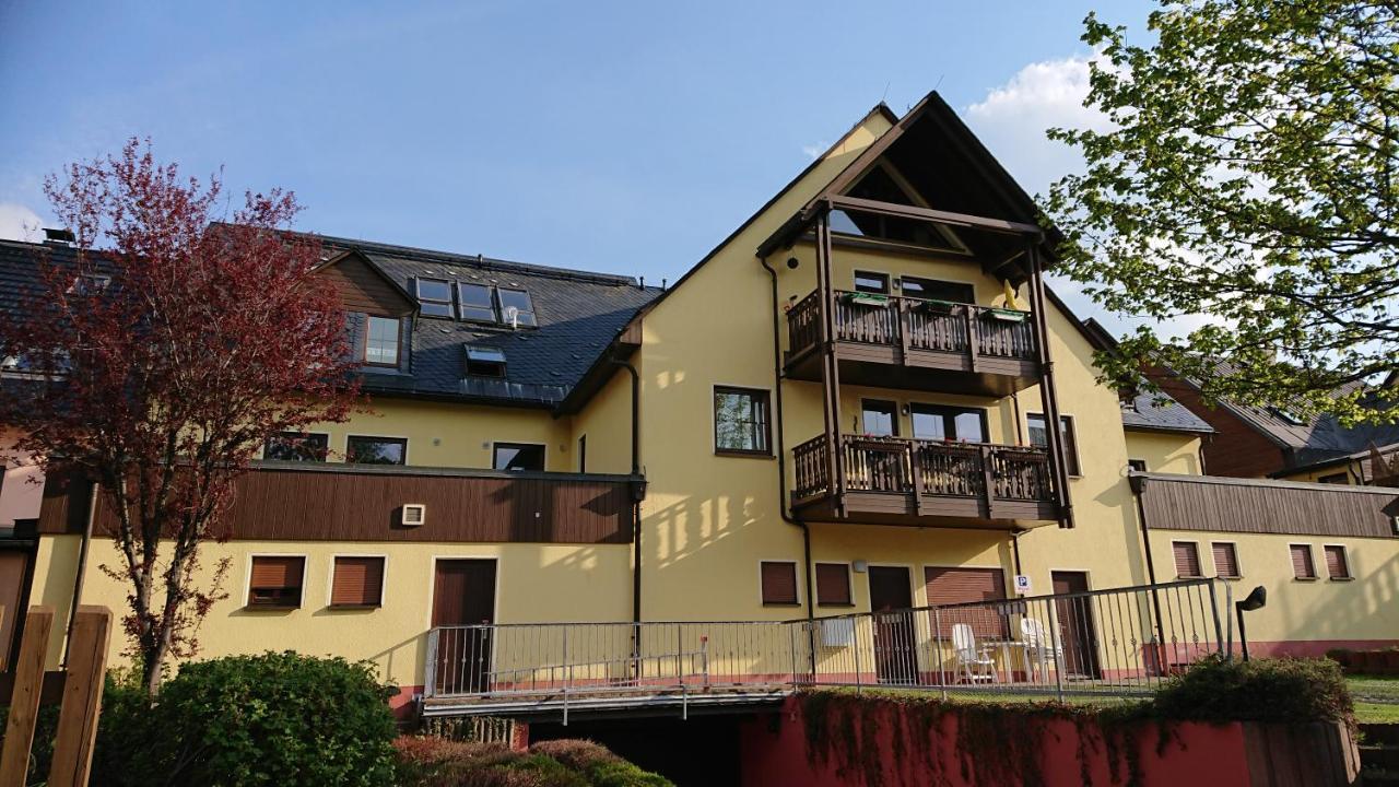 Ferienwohnung Korn Mit Tiefgarage Und Skiraum Oberwiesenthal Esterno foto