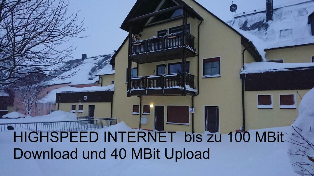 Ferienwohnung Korn Mit Tiefgarage Und Skiraum Oberwiesenthal Esterno foto