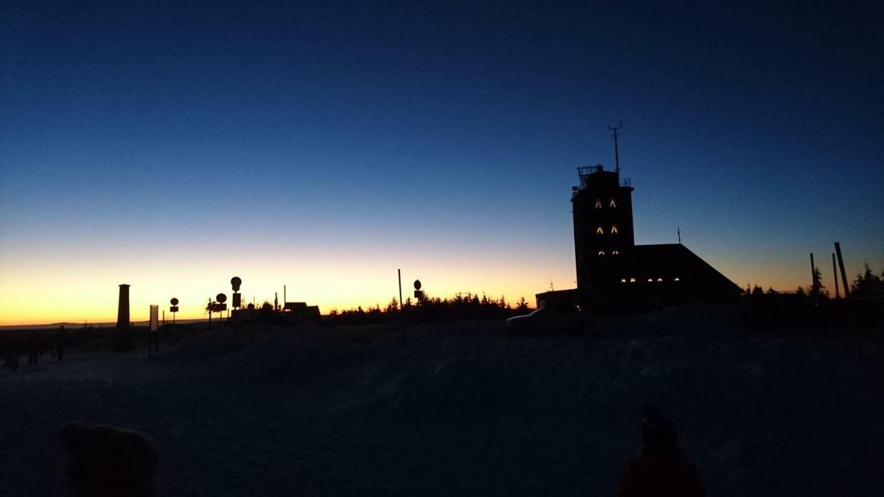 Ferienwohnung Korn Mit Tiefgarage Und Skiraum Oberwiesenthal Esterno foto